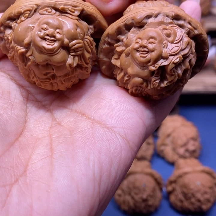 【闪购商品】手串/手链核桃单面弥勒