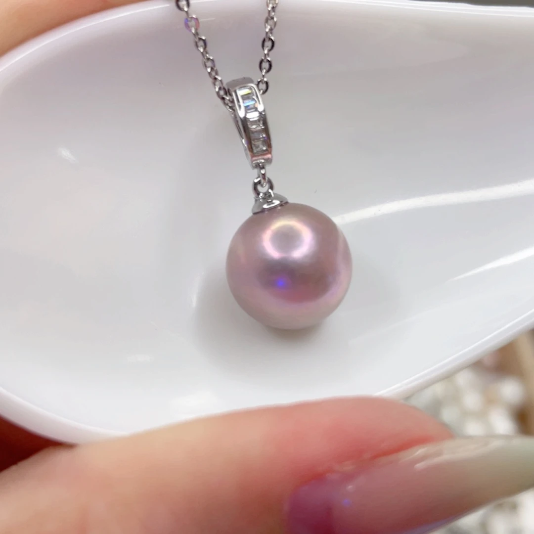 淡水珍珠未镶嵌吊坠(赠链)