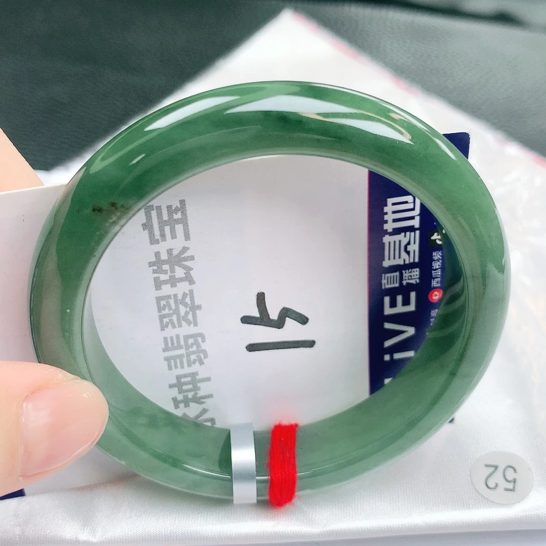 翡翠未镶嵌手镯缅甸天然a货翡翠