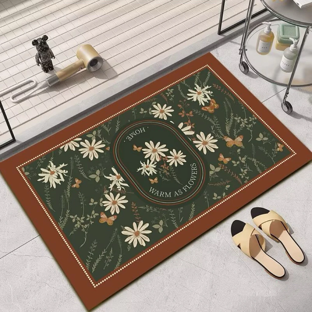 门口地垫家里浴室卫生间厨房防滑吸水爆款门口地垫厂家直销可裁剪