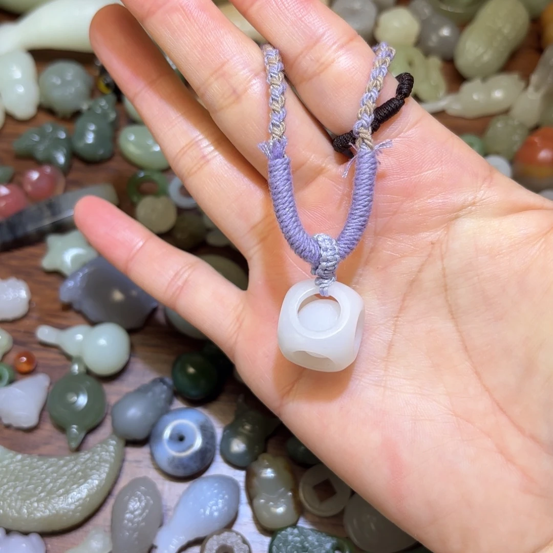 和田玉珠宝半成品未镶嵌