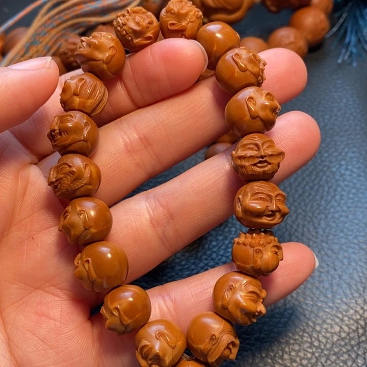 橄榄核手串/手链悦**己十八罗汉