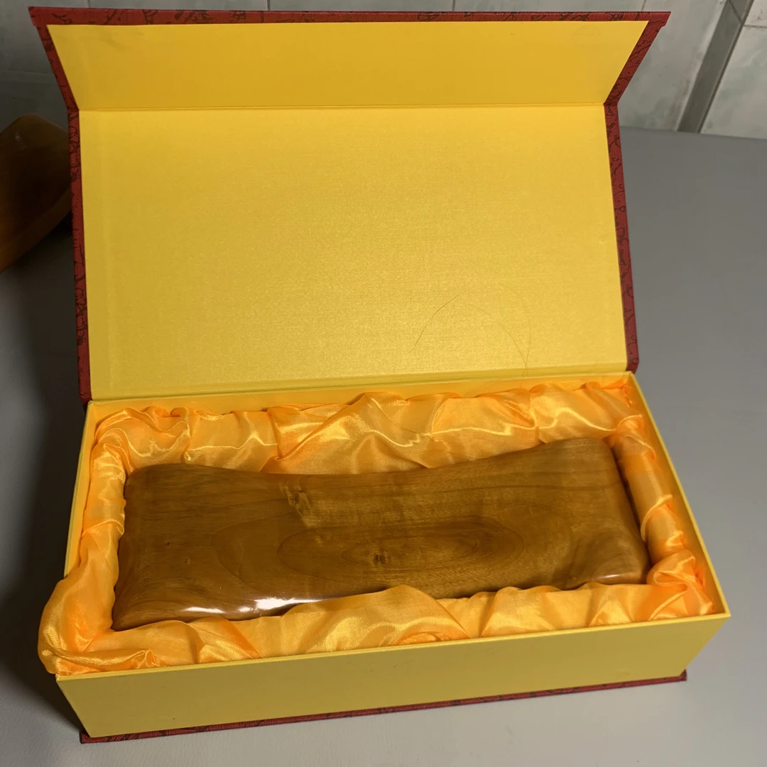 木枕头金丝楠木如意枕