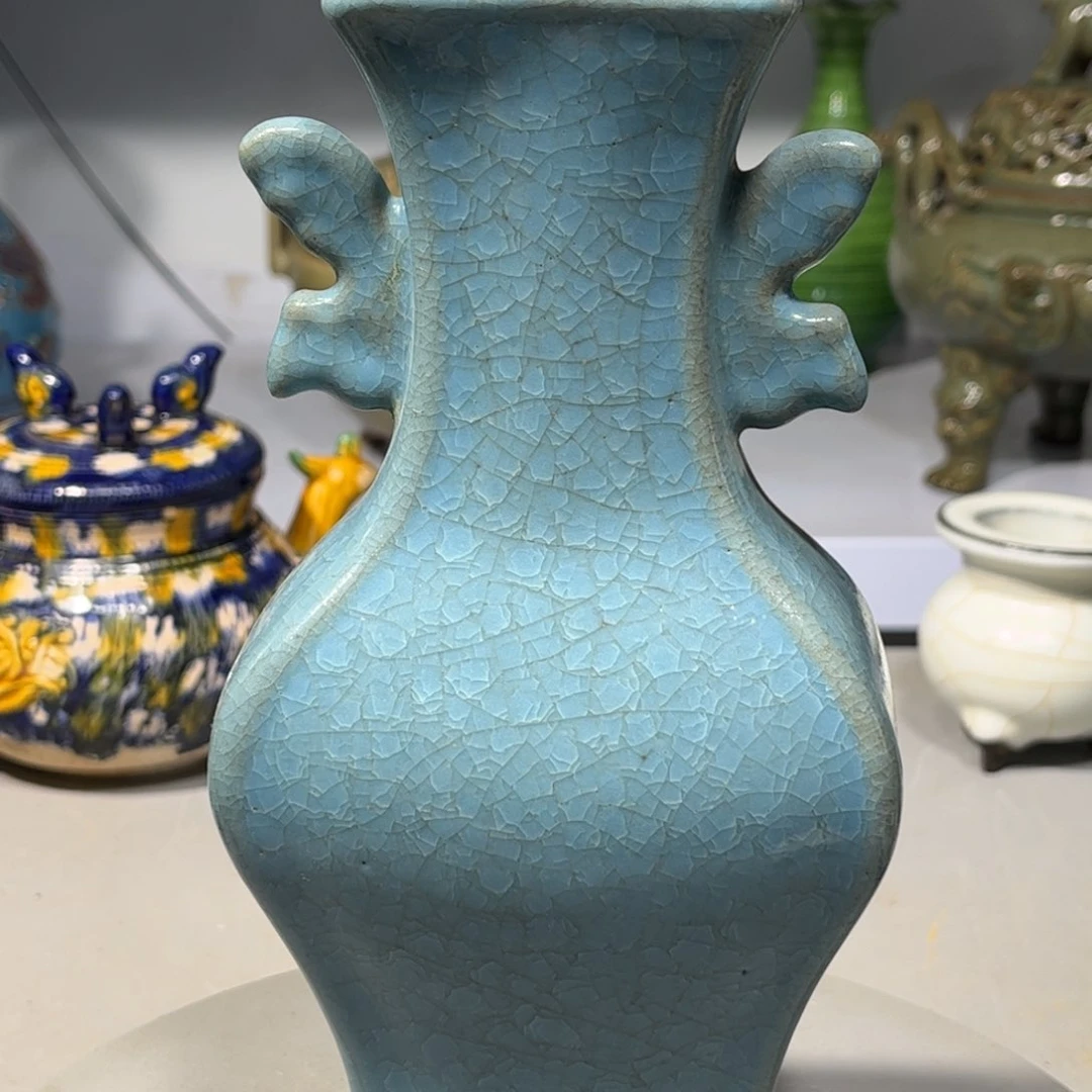 瓶汝窑瓷器品相完美