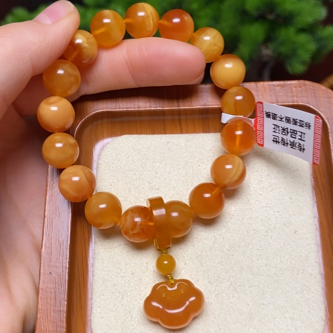 【闪购商品】手链蜜蜡未镶嵌手串