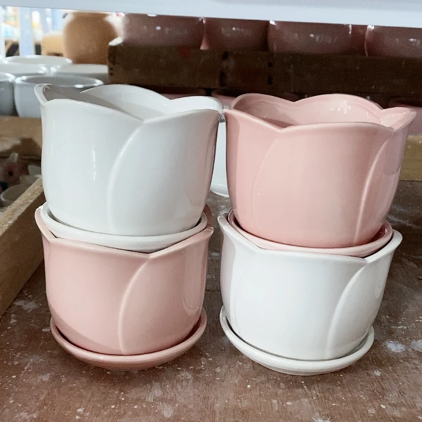 【闪购商品】陶瓷陶瓷花盆，多肉花盆