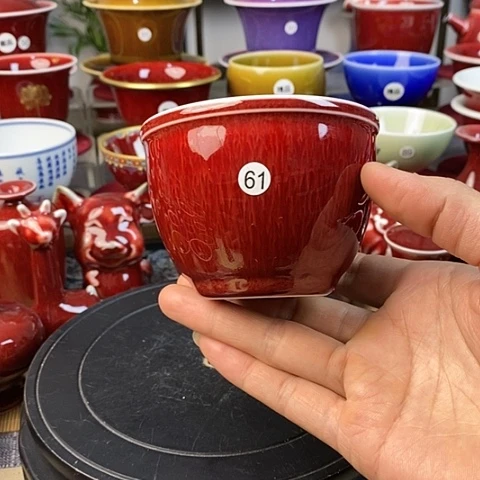 【闪购商品】景德镇名陶雅玩原矿郎红