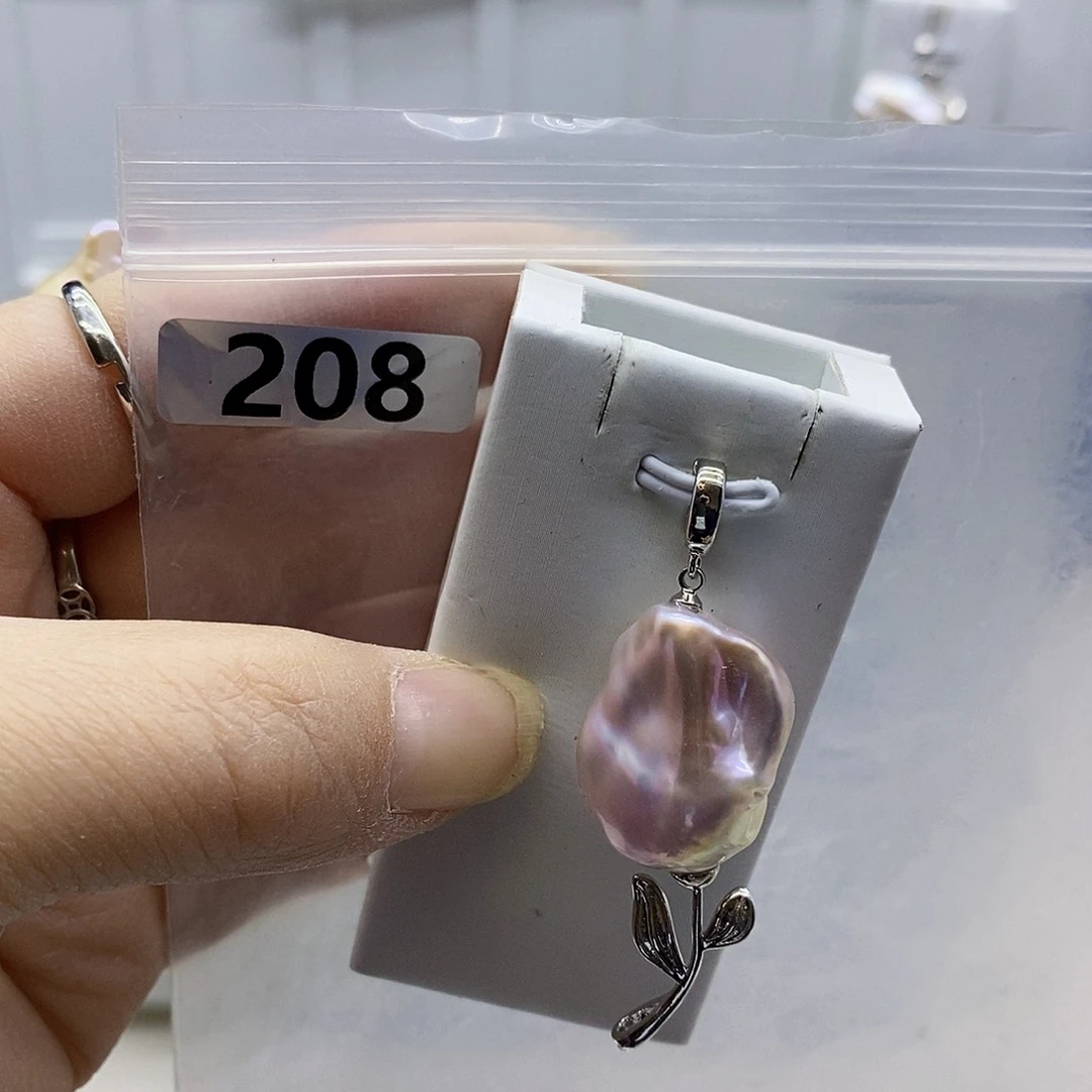 颈饰合金淡水珍珠