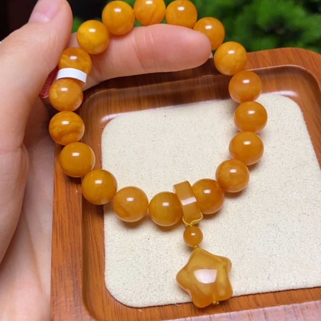 【闪购商品】手链蜜蜡未镶嵌手串