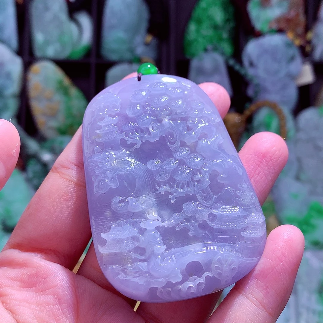 颈饰未镶嵌翡翠l***s天然