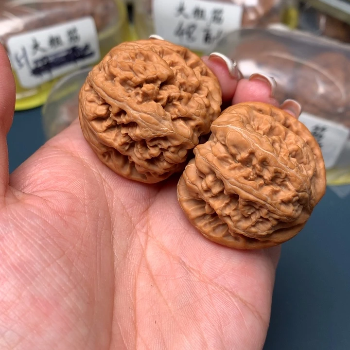 文玩核桃把件醉*39-10207-9