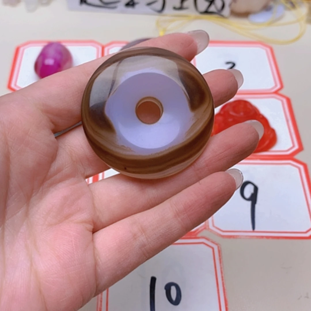 【闪购商品】未镶嵌玛瑙/玉髓珠宝半成品蝴*兰