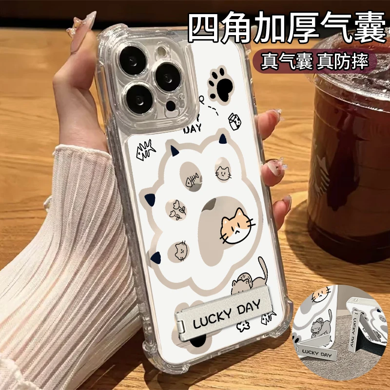 奶呼猫爪适用iQOONeo10手机壳新款neo10Pro+四角防摔全包透明硅胶