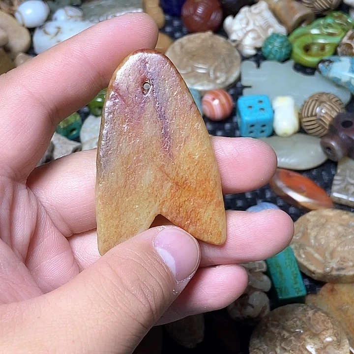 和田玉未镶嵌颈饰92