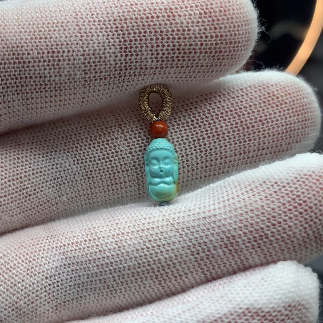 绿松石挂件未镶嵌