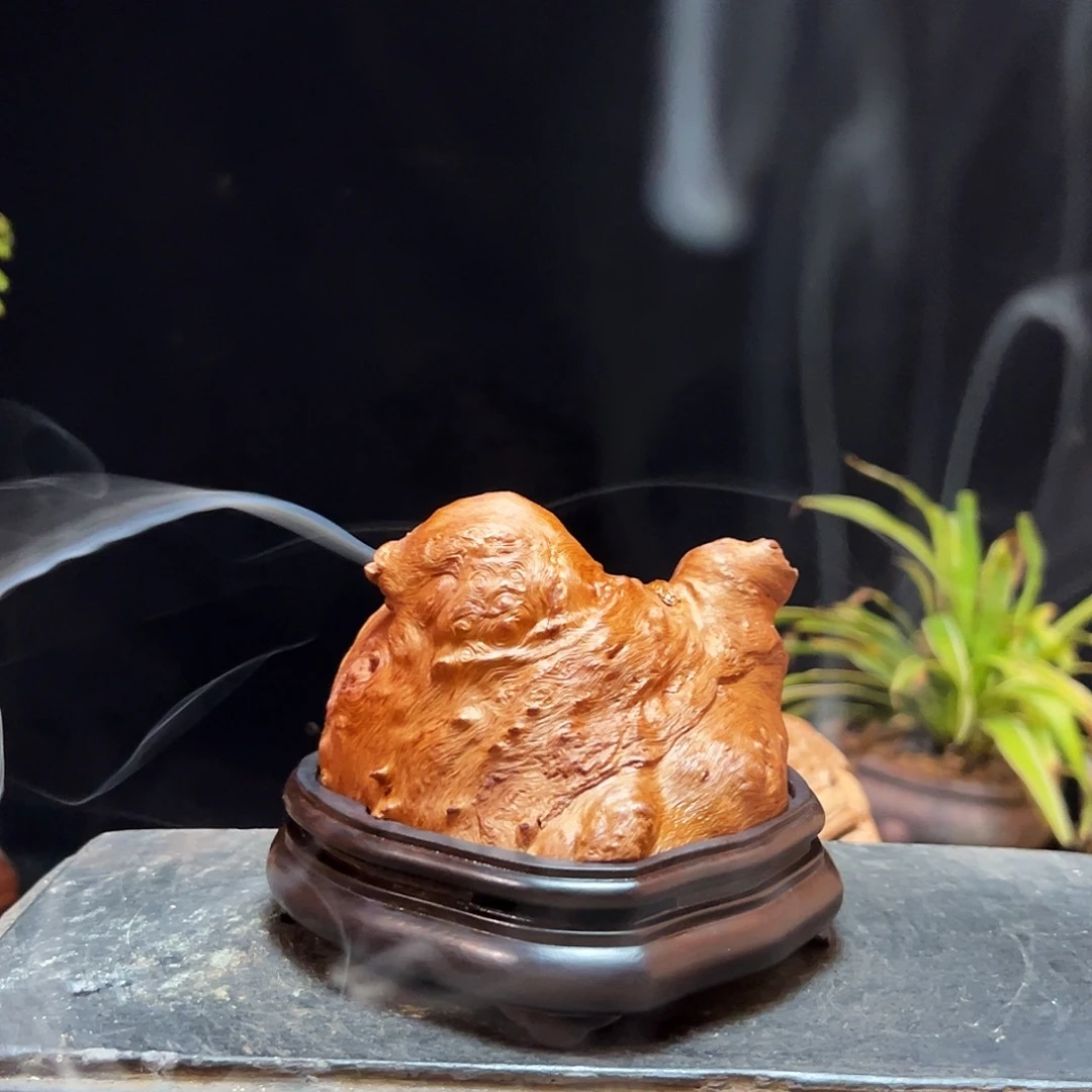 ～***～荔枝木熏香成品香炉