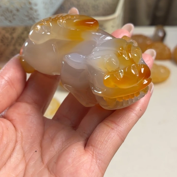 玛瑙/玉髓未镶嵌吊坠(不含链)