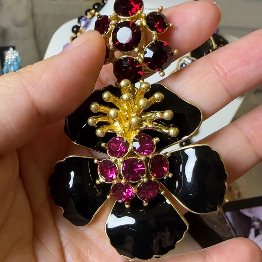 季***诺琉璃纯铜合金耳饰