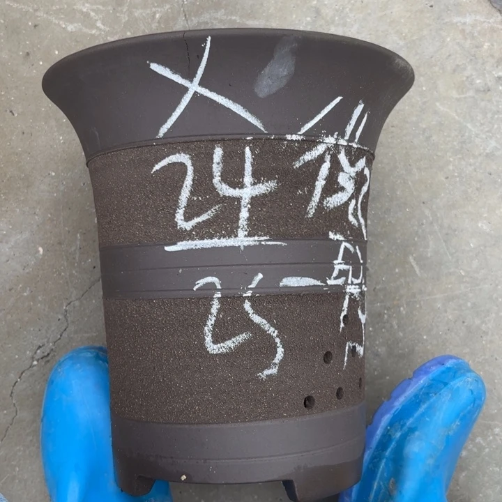 紫砂花盆紫砂的颜色