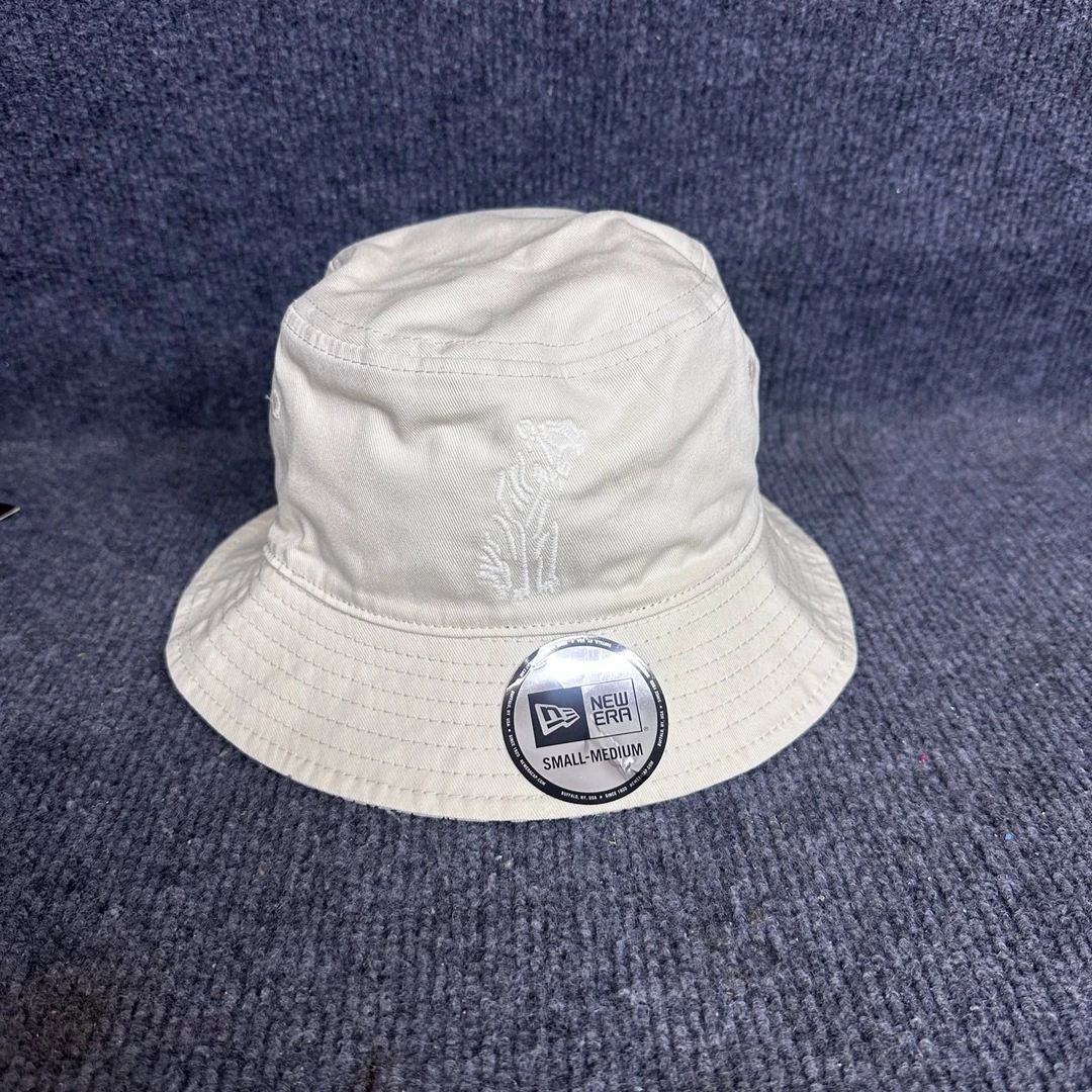 New Era Bucket走边帽 米白 13039357