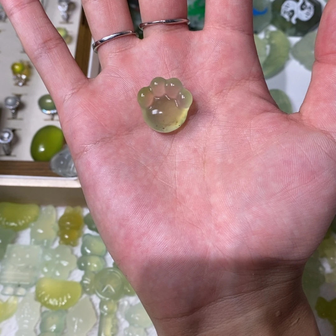 岫玉未镶嵌吊坠(不含链)