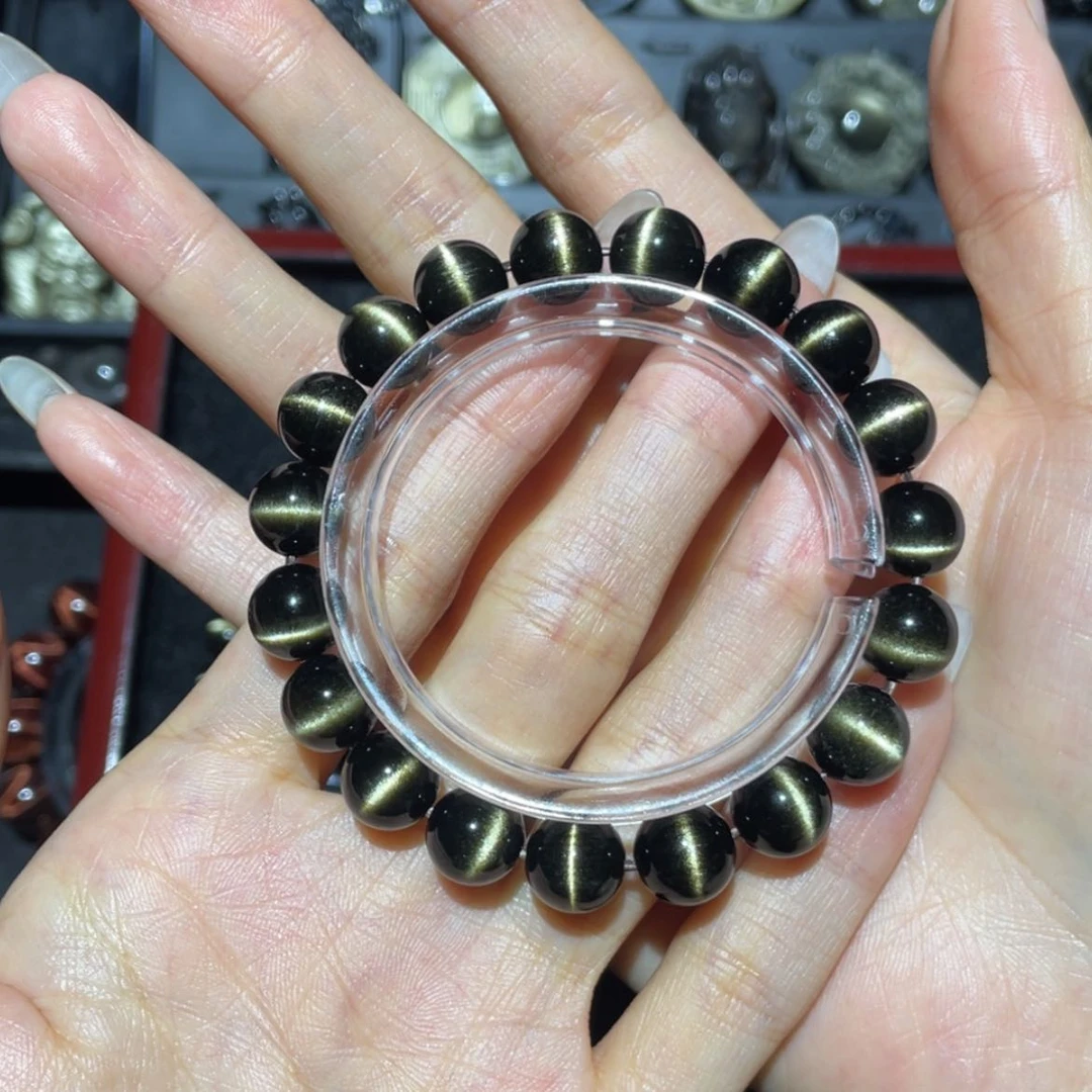 【闪购商品】未镶嵌黑曜岩手链f****e