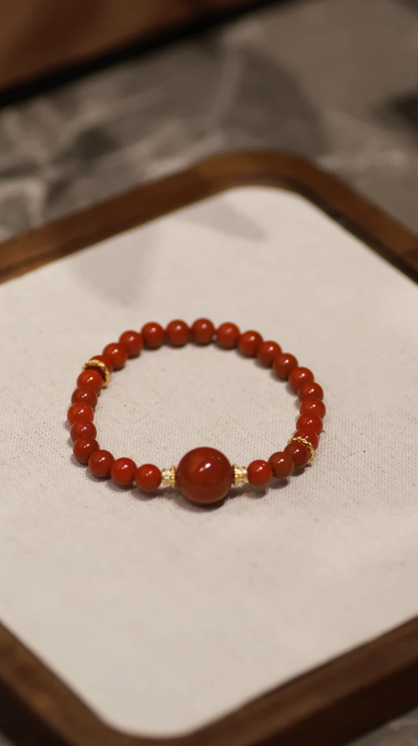 原创S92南红手串J425【多样性发一】