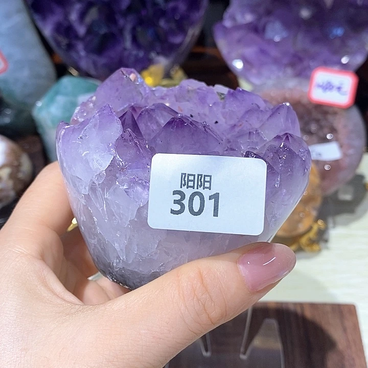 大型摆件（非配饰）紫晶未镶嵌