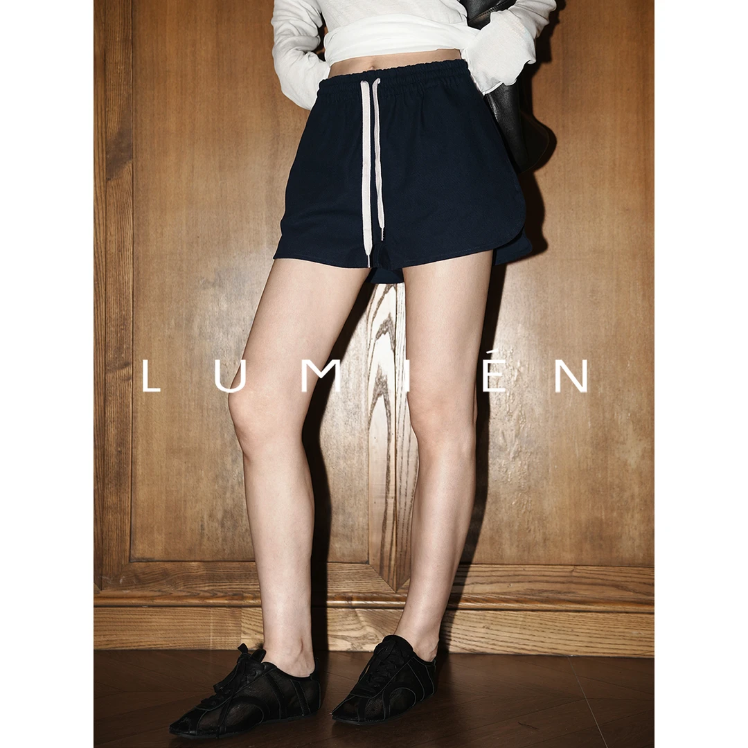 【LUMIEN】“棉花糖”藏蓝色短裤LX5EUU54