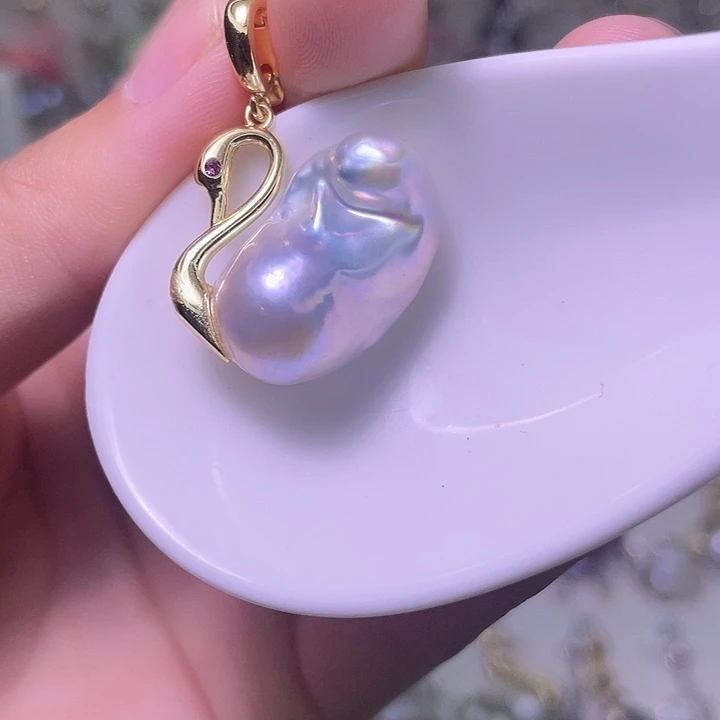 颈饰合金淡水珍珠31