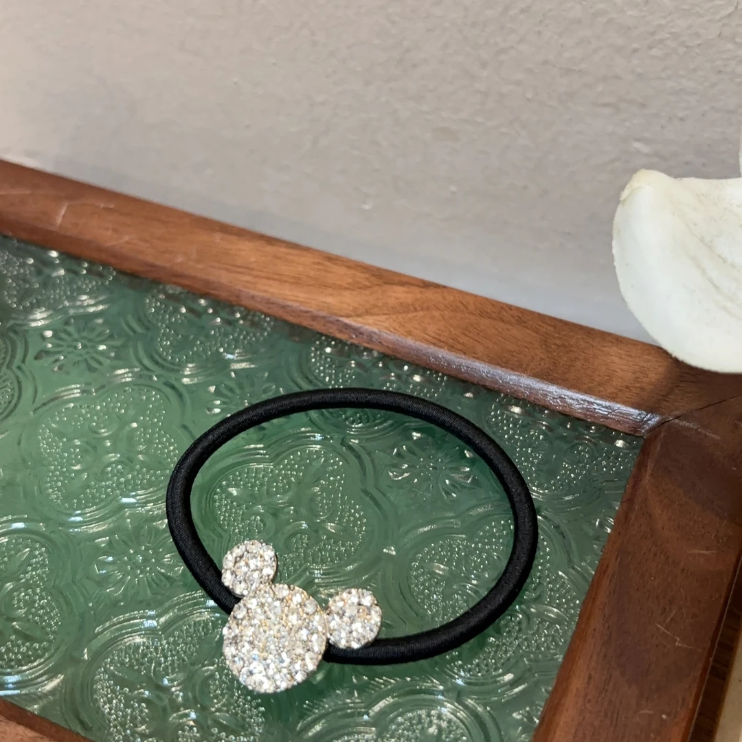 设计款细闪卡通发圈T07