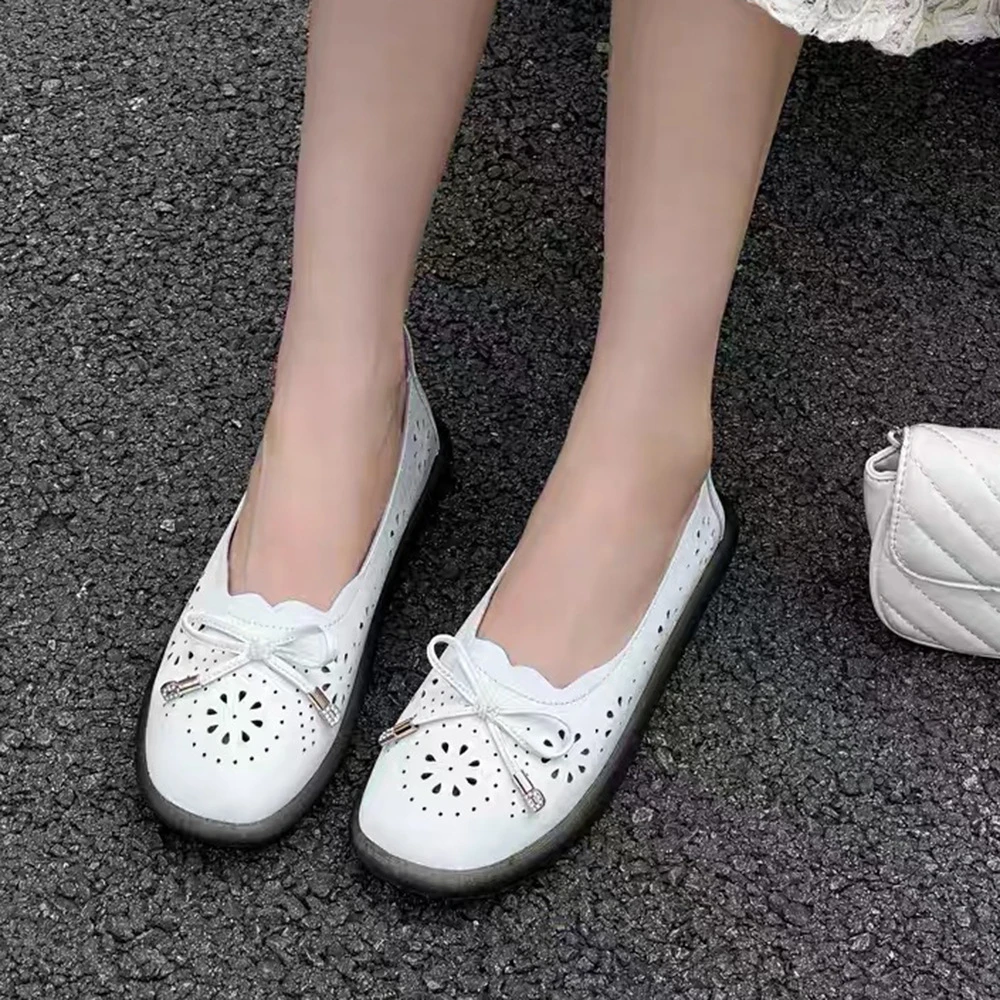 【刘营专属】森系【蕾丝牛皮】凉鞋5020