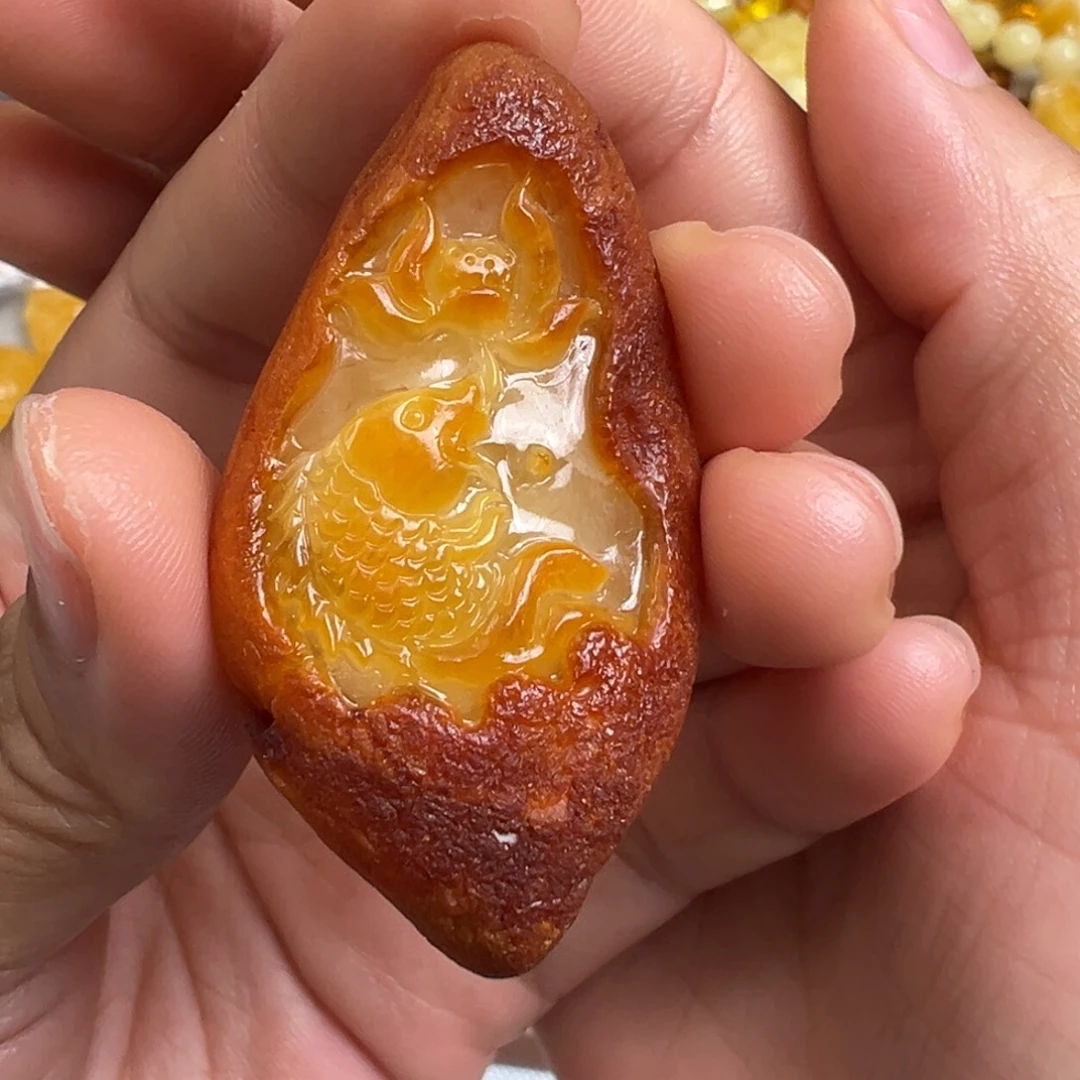 蜜蜡未镶嵌裸石蜜蜡