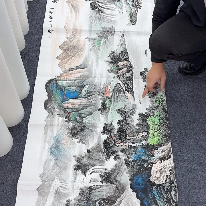 国画手绘国画作品