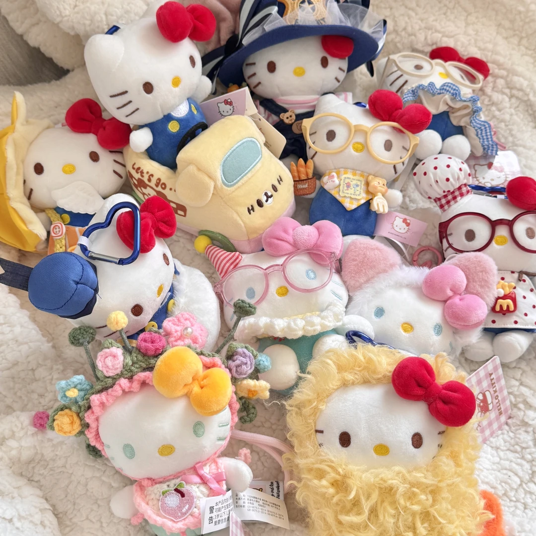 【正品授权】HELLO KITTY便携款可爱风复古风清新风包包挂件