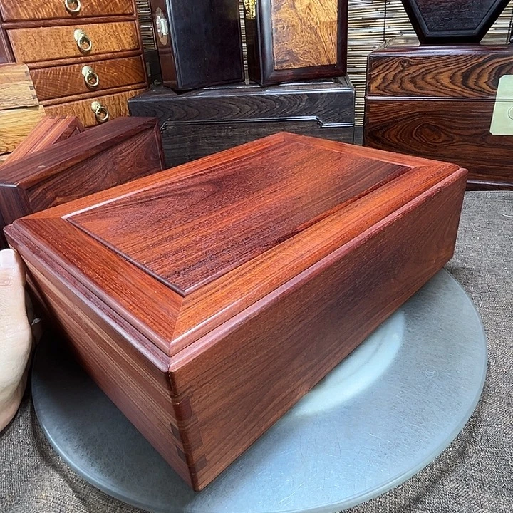 染料紫檀（血檀）血檀大机关盒