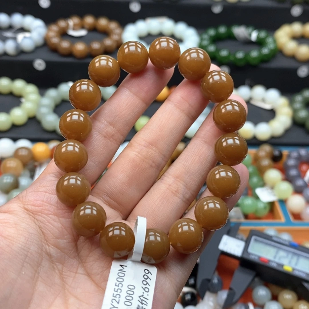 未镶嵌手串和田玉L卡12