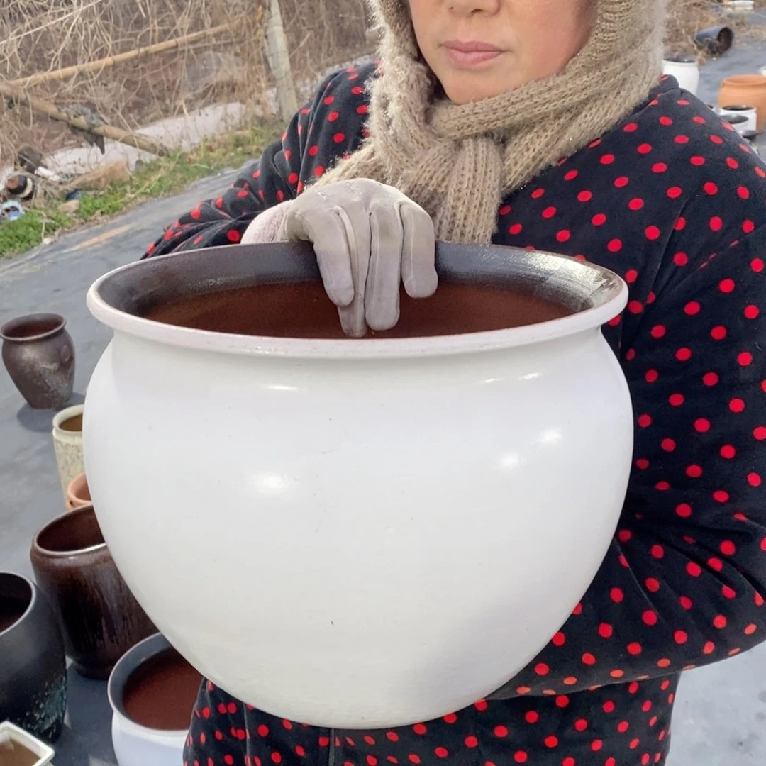 红陶口30高24～～～