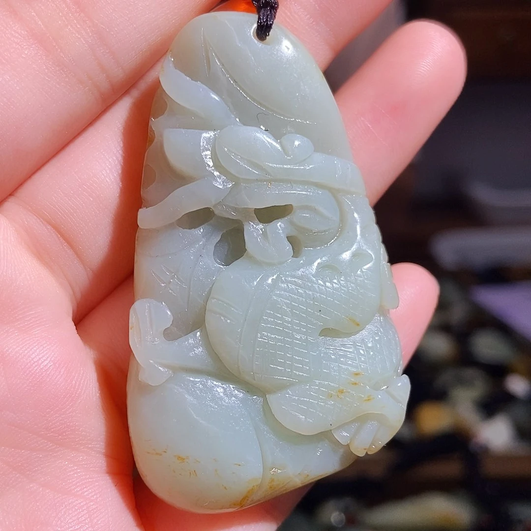 颈饰未镶嵌和田玉