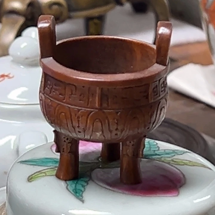 盘天***傻喜乐满堂之摆件