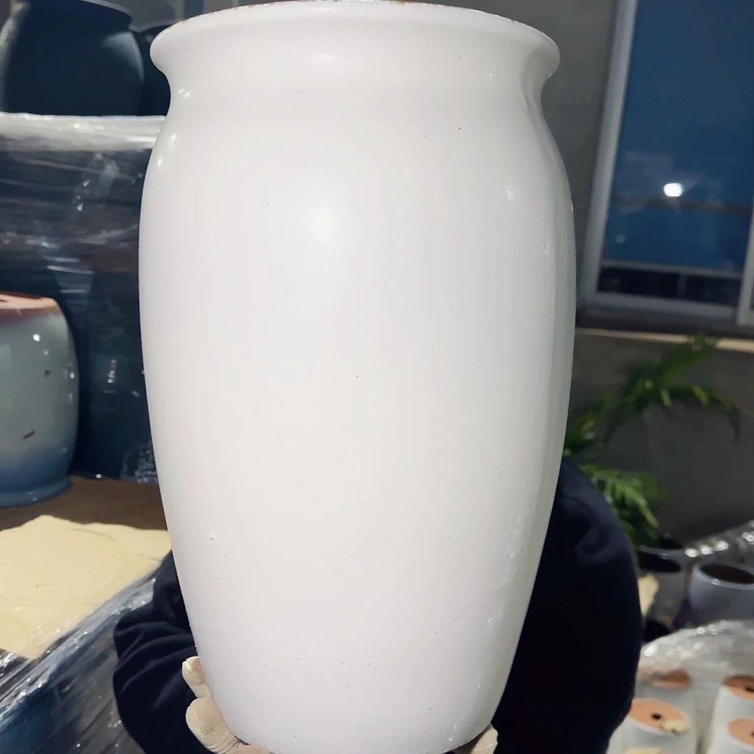 紫砂花盆高34口20