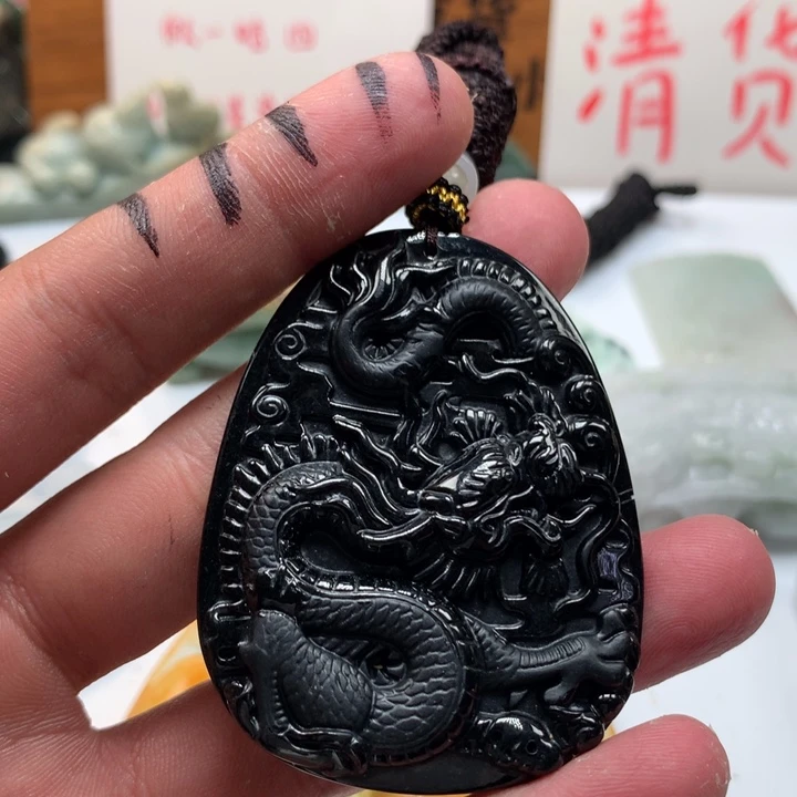 翡翠未镶嵌颈饰保真天然a货翡翠