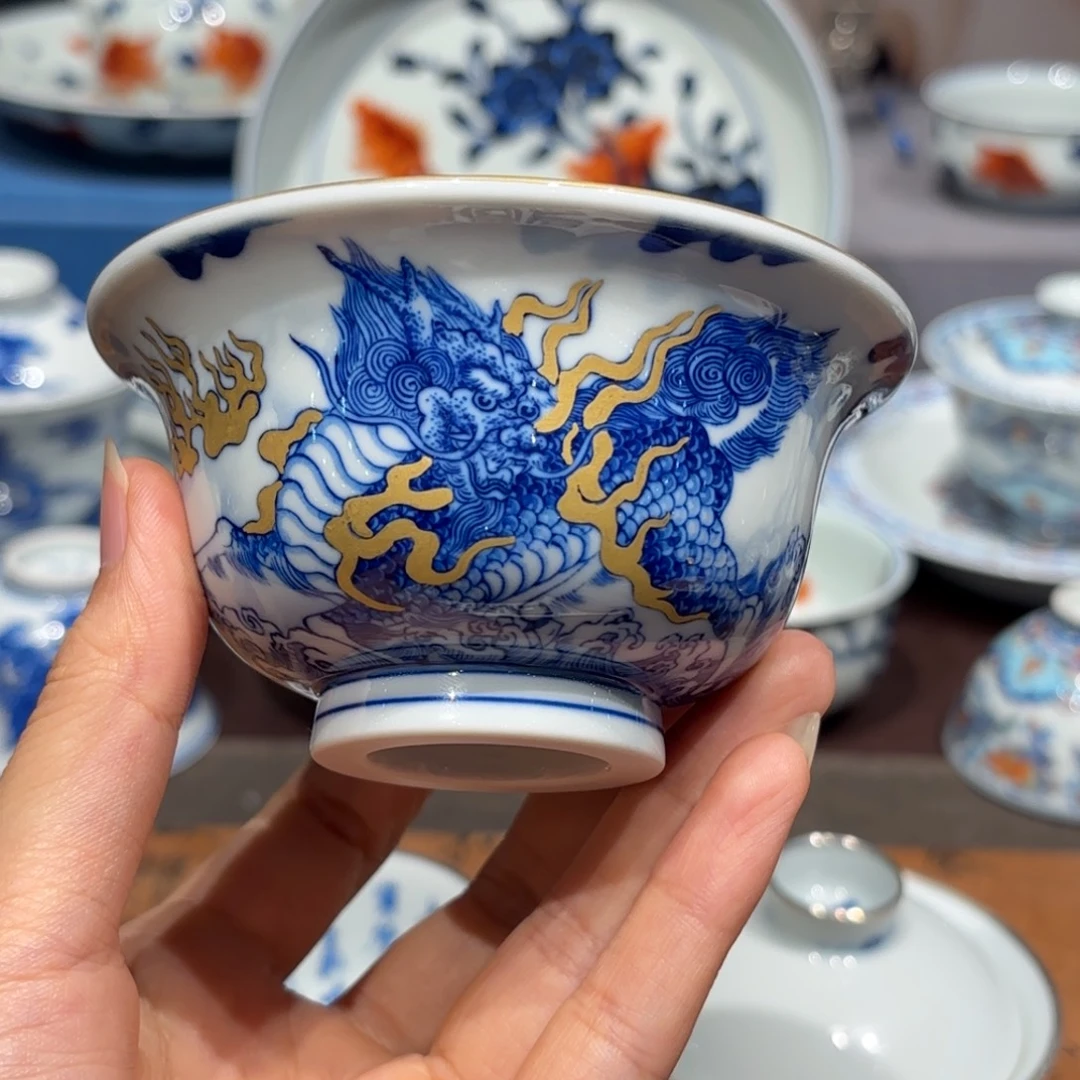 手工手绘陶瓷茶具