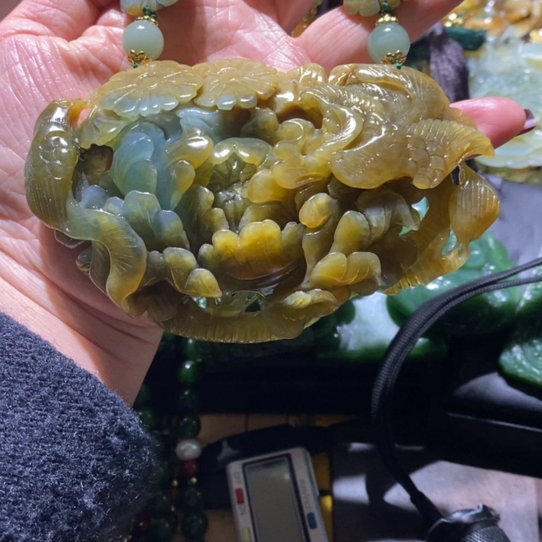 【闪购商品】岫玉毛衣链未镶嵌