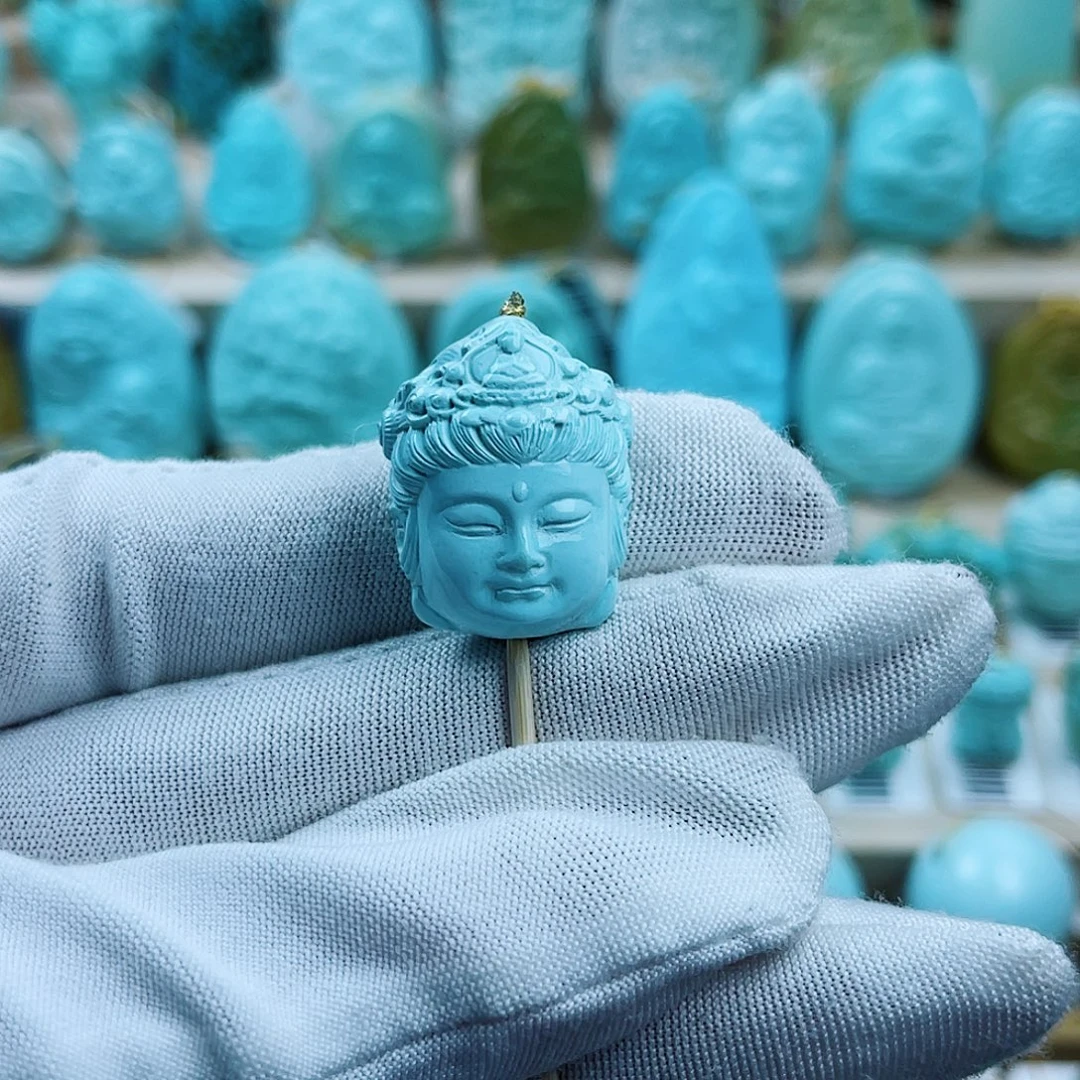 绿松石未镶嵌珠宝奇石