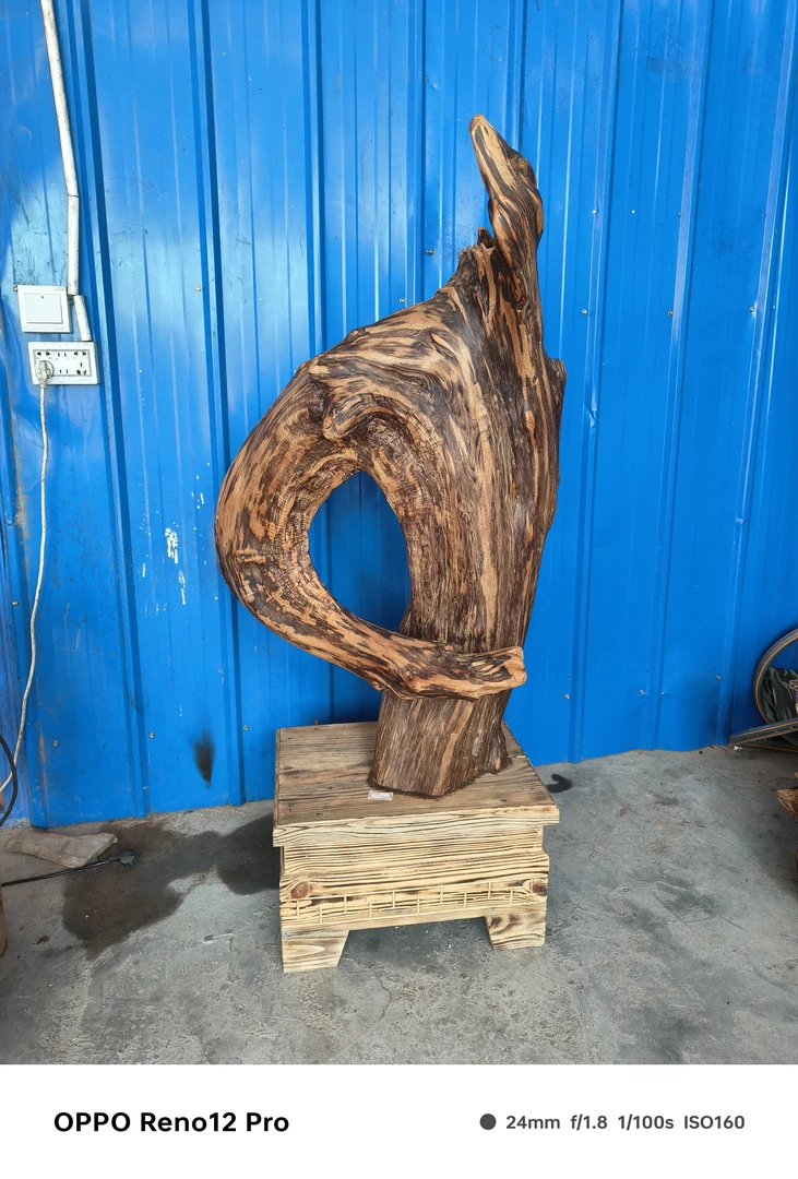 广西本地土埋料，自然香木大摆件