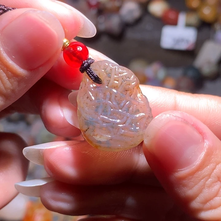 未镶嵌玛瑙/玉髓珠宝半成品