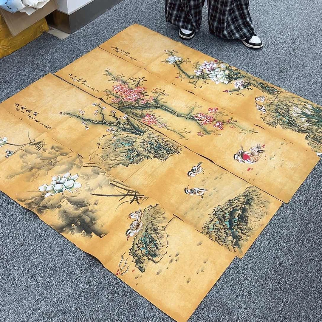 国画国画作品纯手绘