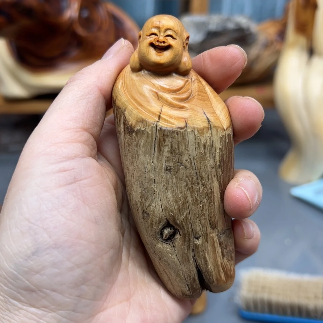 柏木崖柏木摆件手把件，68