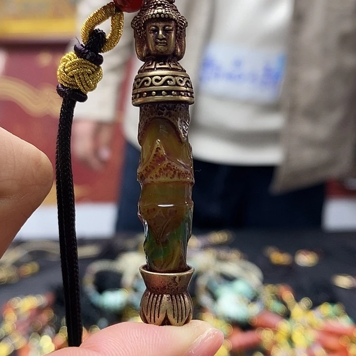 玛瑙/玉髓合金颈饰